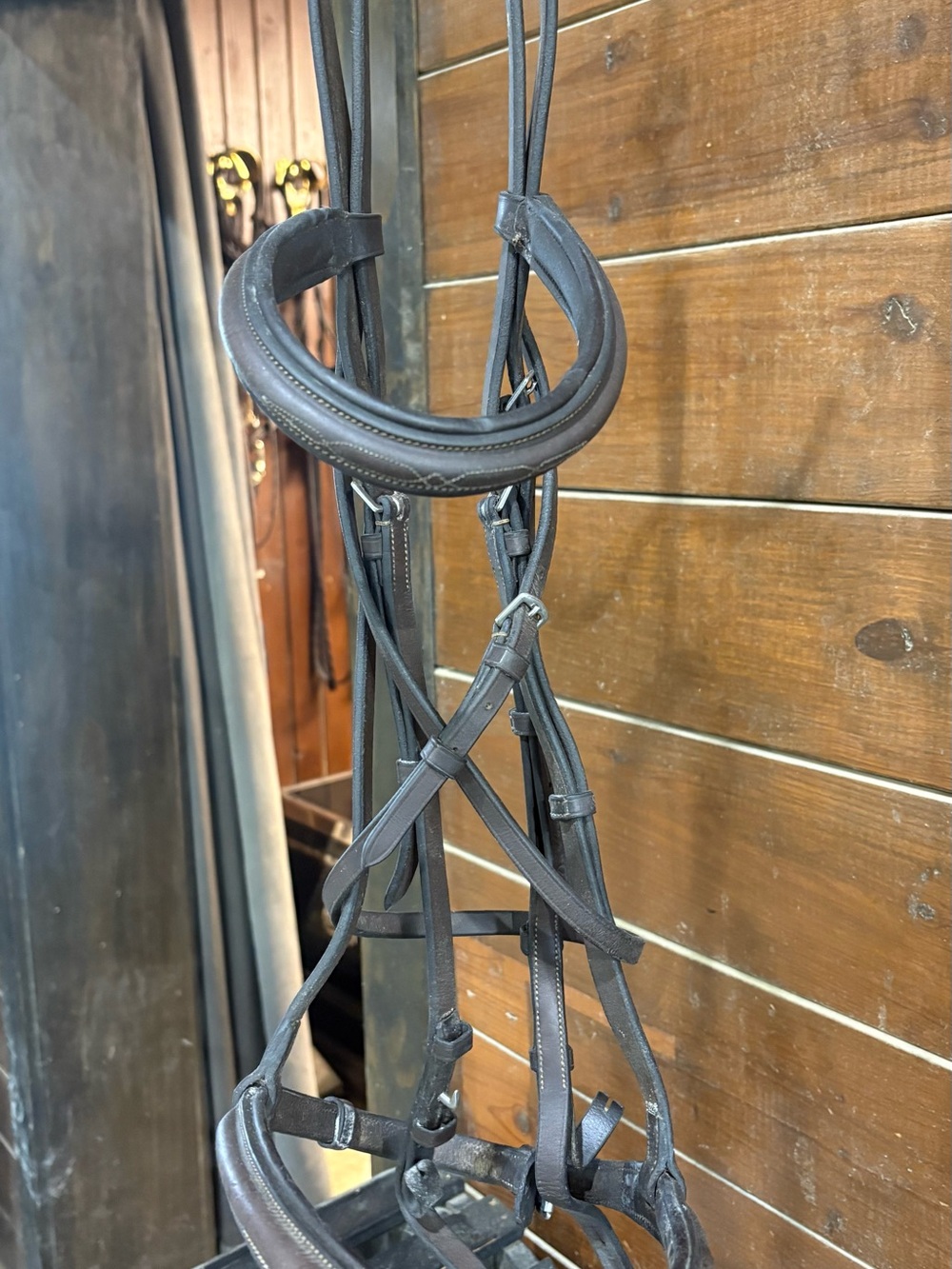 DaVinci Brown Leather Bridle WB